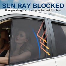 4PCS Or 2PCS Magnetic Car Side Window SunShades Mesh Shade Blind For Toyota Corolla EX 2007 2008 2009 2010 2011 2012 2013 2024 - buy cheap