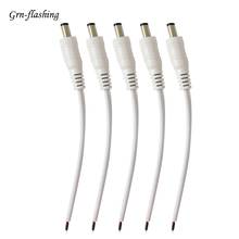 5.5x2.1mm DC Power Connector Male Jack Wire Socket Adapter For 5050 3528 LED strip light Connectors TV  camera Accessories 2024 - buy cheap