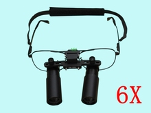6X 420MM Dental Binocular Loupes Glasses 6x Magnifying Lens Kepler Magnifier Use For Surgical Dental Operations With Box 2024 - buy cheap