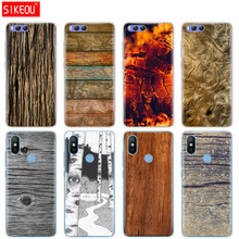 Silicone Cover Case For Xiaomi Mi 8 8SE A1 A2 5 5S 5X 6 Mi5 MI6 NOTE 3 MAX Mix 2 2S texture wood Style 2024 - buy cheap