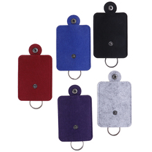 2019 Hot Car Key Wallet Purse Men Women Woolen Felt Keychain Holder Pocket Keys Organizer Pouch Case Bag 2024 - buy cheap