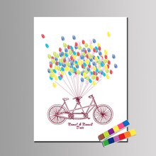 Haochu decoração para festa de aniversário, decoração personalizada com nome e data para casamento, ciclismo com impressão digital 2024 - compre barato