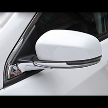 For Jeep Compass 2017 2018 ABS chrome Rear View Side Door Mirror frame Strip decoration Cover trim car styling accessories 4pcs 2024 - buy cheap