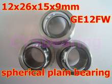 GE12FW GEG12C radial spherical plain bearing with self-lubrication for 12mm shaft 2024 - buy cheap
