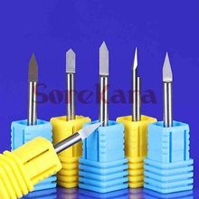 4*0.2mm 60 Degree Flat Bottom Engraving Bits CNC Router Tools V Cutting Knife Carbide Carving Cutters For Woodworking 2024 - buy cheap