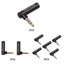 Gold Plated 3.5mm Male to Female 90 Degree Right Angled Adapter Audio Microphone Jack Stereo Plug Connector 2024 - buy cheap