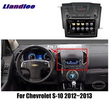 Liandlee 2 Din Car Android For Chevrolet S-10 2012~2013 Radio GPS Maps Map Navigation Player HD Screen BT WIFI Media System 2024 - buy cheap
