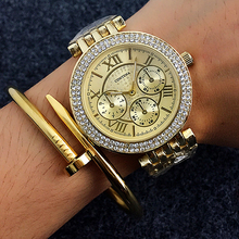 Diamond Women Luxury Brand Watch 2020 Rhinestone Elegant Ladies Whatches Gold Clock Wristwatches For Woman Relogio Feminino 2021 2024 - buy cheap