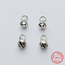 UQBing Fashion Wholesale Vintage Women Seed Bell 925 Sterling Silver Charms Jewelry Findings 2024 - buy cheap