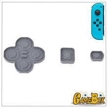 Almohadillas de botón de caucho de silicona izquierdo para Nintendo Switch, goma conductora Joy-Con, d-pad para Switch NS Joycon Controller 2024 - compra barato