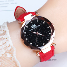 New Dropshipping 2019 Clock Women Watches Starry Sky Dial Luxury Rose Gold Women's Bracelet Quartz Wrist Watches Ladies Watch 2024 - buy cheap
