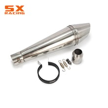 Motorcycle 38-51MM Stainless Steel Universal Exhaust Pipe And Sold With Hardware For CB400 CB600 CRB600 ER6N ATV DB-Killer GP 2024 - buy cheap