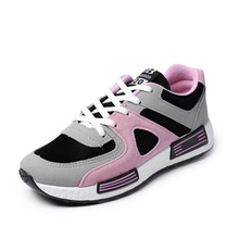 Zapatillas vulcanizadas informales para mujer, zapatos planos con cordones, a la moda, para otoño, NW3017, novedad de 2021 2024 - compra barato