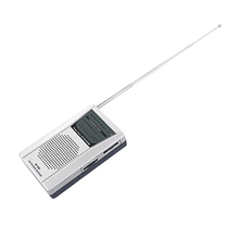 Mini AM/FM 2-Band Radio World Receiver with Speaker Silver Pocket Telescopic Antenna BC-R60 Portable Small Mini Elderly 2024 - buy cheap