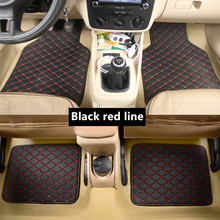 Universal car floor mat For VW Golf 6 Mk6 2008-2013 Jetta Mk5 06-2011 Vento 2009 2010 car mats 2024 - buy cheap