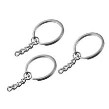 20pcs/lot Metal Key Rings Antique Silver Plated For 20 mm Long Split Rings Bag Car Key Chains Jewelry Accessories 2024 - buy cheap