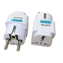 New Arrival 2017 Best Price Universal UK US AU to EU White European Charger Power Socket Plug Power Adapter Travel Converter 2024 - buy cheap