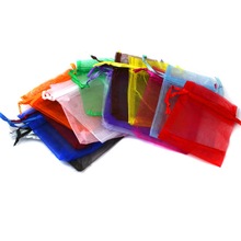 100pcs/bag Selection Colors Jewelry packaging Drawable Organza Bags 7x9cm Gift Bags & Pouches,Packing bags jewelry findings 2024 - buy cheap