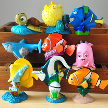 Disney Cartoon Movies Finding Nemo 9pcs/set 3-6cm Clownfish Action Figure Toys Collectible Models Dolls Toys Gifts For Children 2024 - buy cheap