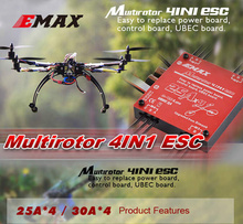 Emax Brushless 25A SimonK 4-in-1 Quattro Quadcopter ESC Speed Controller Built-in UBEC 2024 - buy cheap