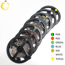 RGB LED Strip Lights SMD 2835 DC12V 1M 2M 3M 4M 5M NO Waterproof Flexible LED Tape Ribbon Home Decoration Lamp 2024 - buy cheap