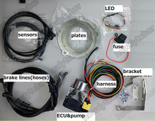 Sistema de freio para motocicletas, scooter, atv, moped, bicicleta elétrica, abs, antibloqueio, honda cbr 600 rr, 2024 - compre barato