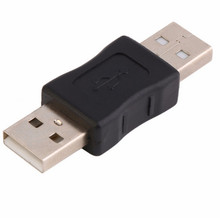 1 peça promoção usb 2.0 um macho para macho m/m adaptador conversor cabo conector cabo acoplador 2024 - compre barato