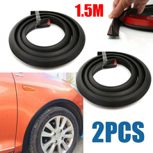 2pcs 1.5M Anti-Collision Strips Soft Rubber Fender Extension Moulding Flares Trim Strip Edge Protector Suitable For Most Cars 2024 - buy cheap