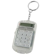 BLEL Hot Clear Plastic Casing 8 Digits Electronic Mini Calculator w Keychain 2024 - buy cheap