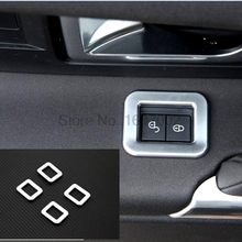 For Land Rover Discovery Sport 2015 4pcs Chrome Inner Door Armrest Children Lock Cover Bezel Molding Trim Protector Accessories 2024 - buy cheap