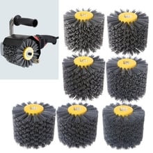 Deburring Abrasive Wire Drawing Round Brush Head Polishing Grinding Buffer Wheel 2024 - buy cheap