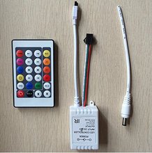 WS2801 RGB Controller 24Keys IR Remote Controller 1Year Warranty LED Controller For Strip WS2801Free Shipping 2024 - buy cheap