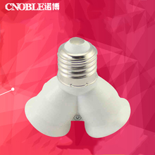 E27 to 2 E27 Lamp Base Light Bulb Splitter Adapter Conversion Screw LED Socket Splitter Lamp Socket Base Converter Splitter 2024 - buy cheap