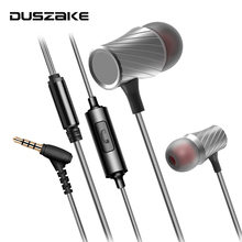 DUSZAKE A3 3.5mm Earphones for Phone Super Bass Headphones With Micrpphone Earbuds fone de ouvido Stereo HIFI Earphone for phone 2024 - buy cheap