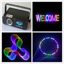 Luz láser RGB con patrón en forma de abanico, tarjeta sd, efecto de escenario, DMX512 rayo láser, luces de fiesta y discoteca 2024 - compra barato