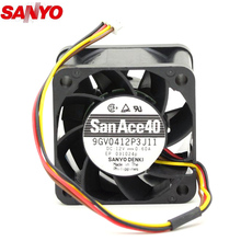 Original para sanyo 4028 4cm 0.60a pwm controle de velocidade ventilador de resfriamento poderoso 2024 - compre barato