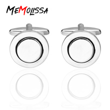 MeMolissa Casual pattern gemelos shirt cufflinks for mens Brand cuff buttons cuff links for Wedding/Party abotoaduras Jewelry 2024 - buy cheap