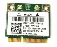 NEW Wireless Card For BroadCom BCM43142 BCM943142HM For DELL DW1704 Half Mini PCI-E Wifi for Bluetooth 4.0 Card 300Mbps 2024 - buy cheap