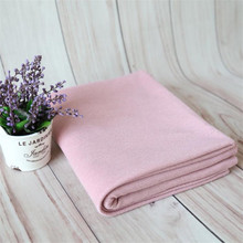 Light Pink Baby knit blanket Newborn Soft swaddle blanket backdrop photography props Baby Jersey wrap photo props 2024 - buy cheap