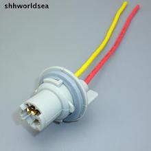 Shhworlsea-soporte de bombilla LED de alta temperatura, 10 Uds., T10, T15, W5W, 194, cable de lámpara de luz 2024 - compra barato
