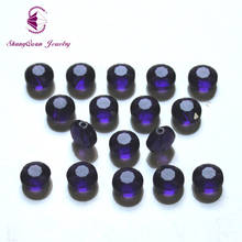 Shangquan 8MM 100pcs/lot Faceted Glass Bicone Spacer Round Stand Beads DIY Jewelry Making SQ3A278M 2024 - buy cheap