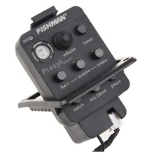 Wholesale 5X Acoustic Guitar Pickup and Preamp Built-in Tuner and EQ black 2024 - buy cheap