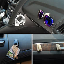 3Pcs Plastic Auto Clips Fasteners Car Hanger Bag Hook Sunglasses Key Charging Line Holder Car Organizer Stowing Tidying 2024 - buy cheap