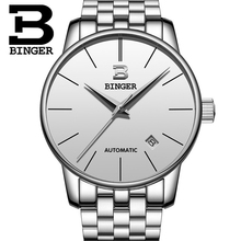 BINGER Brand Ultra-thin dial Fashion Simple Watches Luxury Men's Mechanical Sports Wrist Watch Male Clock Montre 2024 - buy cheap
