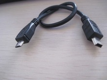 50 шт. --- Новый Mini USB мужчина к Мужской Micro USB данных/зарядный кабель шнур для мобильного телефона /Tablet/ПК/ноутбук 25 см #40 2024 - купить недорого