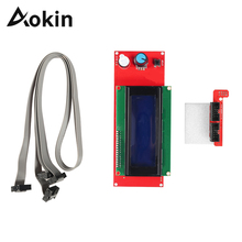 Aokin 2004 pantalla LCD 3D Reprap impresora controlador inteligente Reprap rampas 1,4 LCD 2004 Control 2024 - compra barato