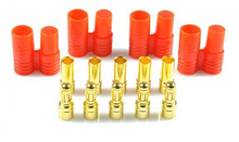 F00914 JMT 1 Piece 3.5mm Banana Gold Bullet Connector Plug with Housing for ESC + FS 2024 - buy cheap
