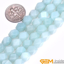 6x8mm,10mm,6mm Natural Amazonite Stone Beads DIY Loose Beads For Jewelry Making Strand 15 Inch Wholesale 2024 - купить недорого