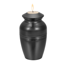 IJU042  Stainless Steel Fashion Candlestick Ashes Urn Keepsake Candle Hold Cremation 2024 - buy cheap