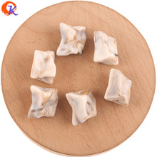 Cordial Design 15*21MM 100Pcs Jewelry Accessories/Acrylic Beads/Marble Effect/Irregular Shape/DIY/Hand Made/Earring Findings 2024 - buy cheap